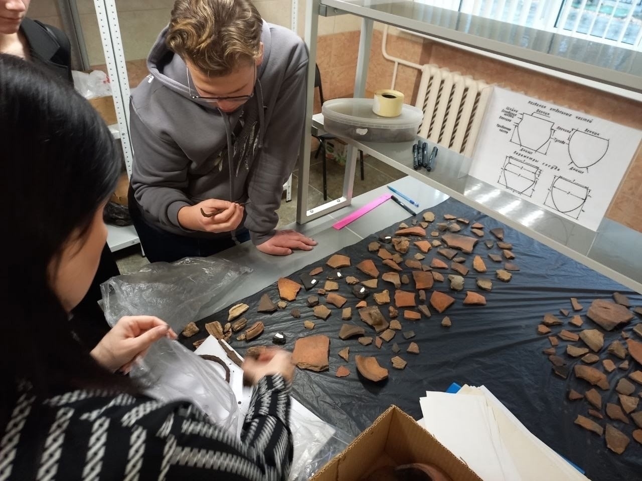 Студентам ИФФ рассказали об этапах археологических исследований